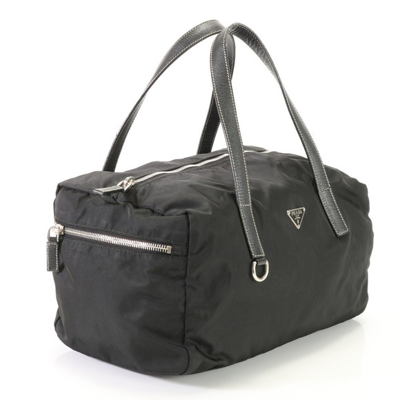 Prada Tesuto Nylon Saffiano Leather Shoulder Bag Leather - Picture 3 of 14